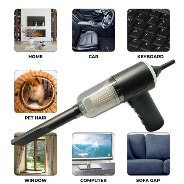 Mini Usb Rechargeable Vacuum Cleaner For Home And Office Use