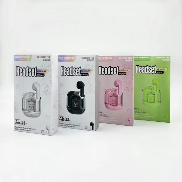 Bluetooth Ear Bud Tws Wireless Bluetooth 5.3 Without Pouch (random Color)