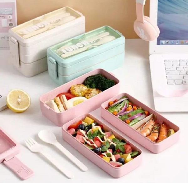 Lunch Box For Adults/kids – 2-layer