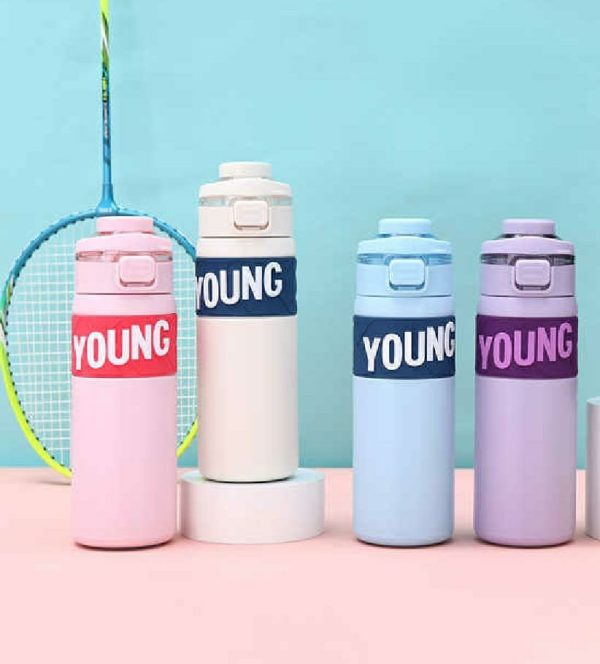 Imported Stainless Steel Young Sipper Insulated Bottle | Best Quality Bottle 650ml