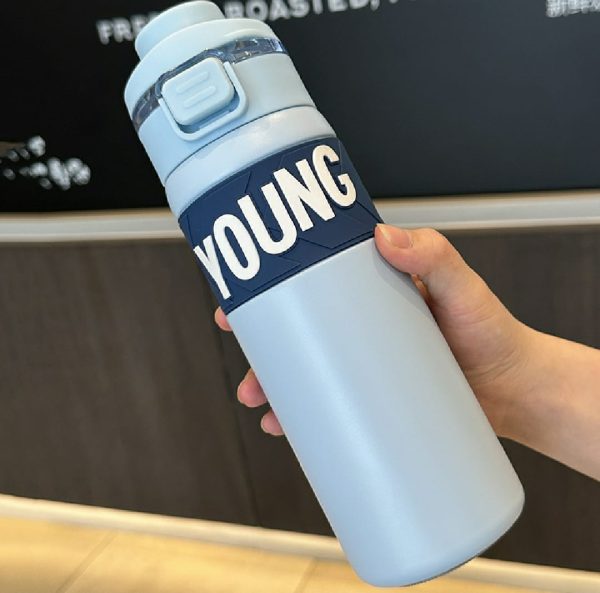 Imported Stainless Steel Young Sipper Insulated Bottle | Best Quality Bottle 650ml