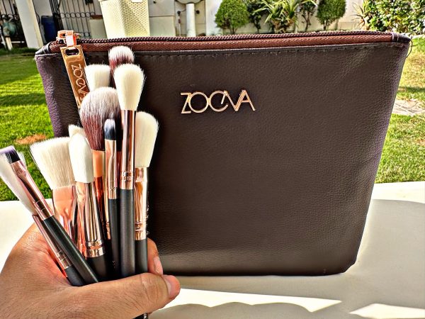 Pack Of 15 Zoeva Makeup Brushes With Pouch Complete Makeup Brush Set Including 15 Face And Eye Make Up Brushes