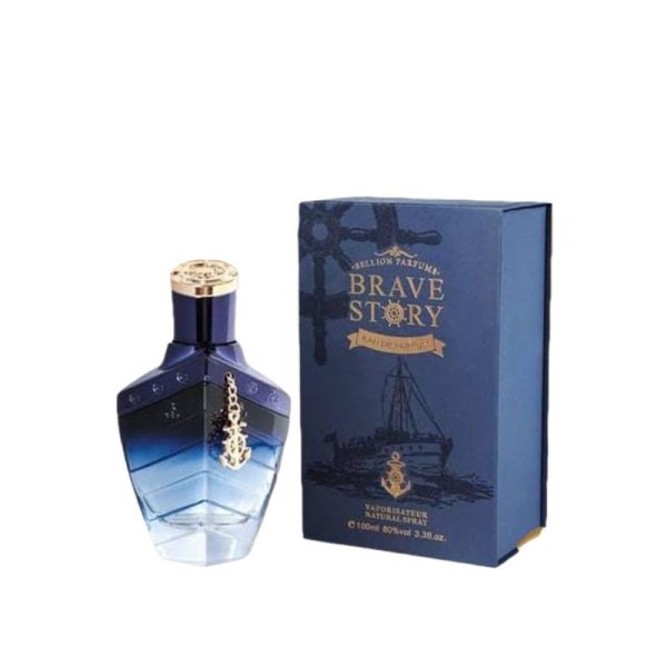 Blue Sellion Brave Story Perfume For Men – 100ml | Best Quality Perfume | EDP Perfume For Men | Luxurious Woody Scent Perfume For Men