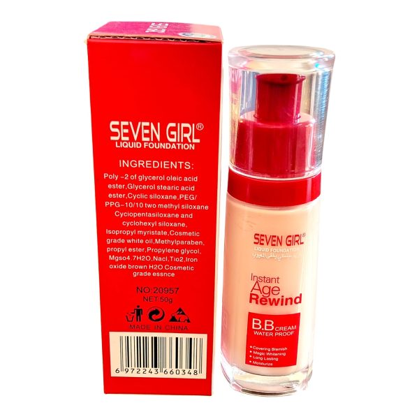 Seven Girl Liquid Foundation Instant Age Rewind (ivory) (50g)