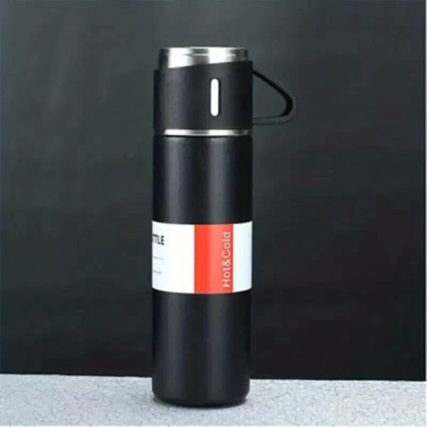 Stainless Steel 500ml Hot & Cool Water Bottle (500 Ml) (random Color)