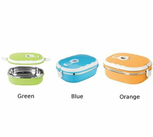 Stainless Steel Insulated Square Lunch Box For Children, Kids And Adult