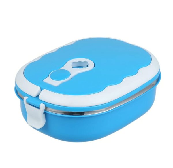 Stainless Steel Insulated Square Lunch Box For Children, Kids And Adult