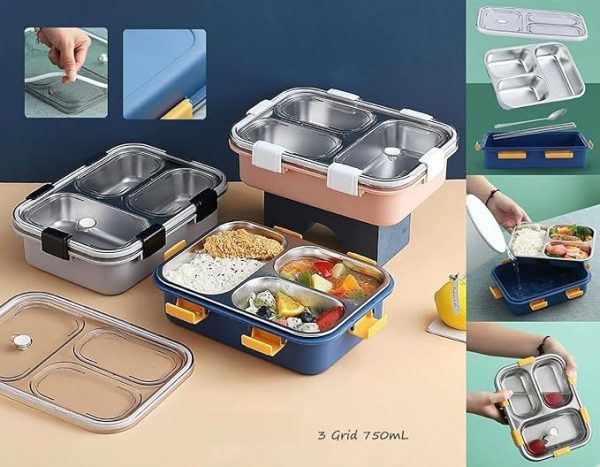 Stainless Steel Lunch Box Premium